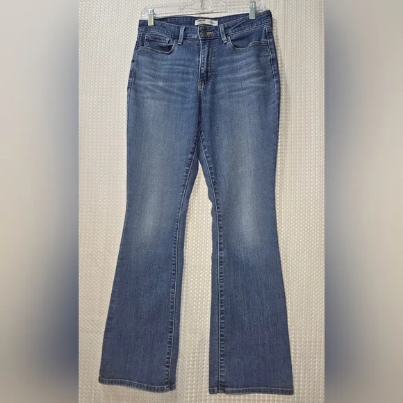 Levi Strauss Signature Bootcut Jeans Womens 6 (28x32) Medium Wash Classic Denim - Picture 8 of 11